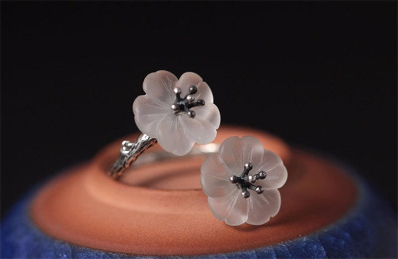 Bague vintage en argent 925