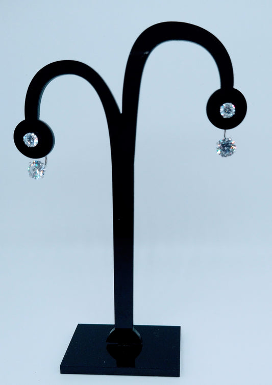 Boucles d'oreilles "Éclat" en Argent Sterling 925