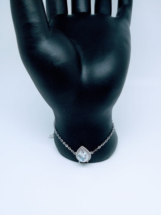 Bracelet "goutte" en Argent Sterling